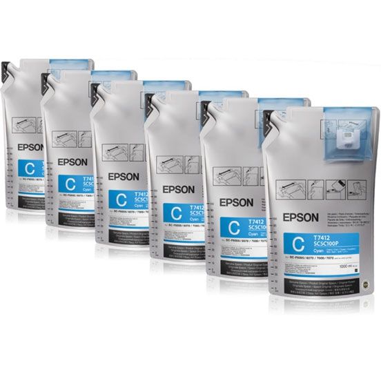 EPSON F6000/F7000 Cyan (C13T741200) - �������� 1