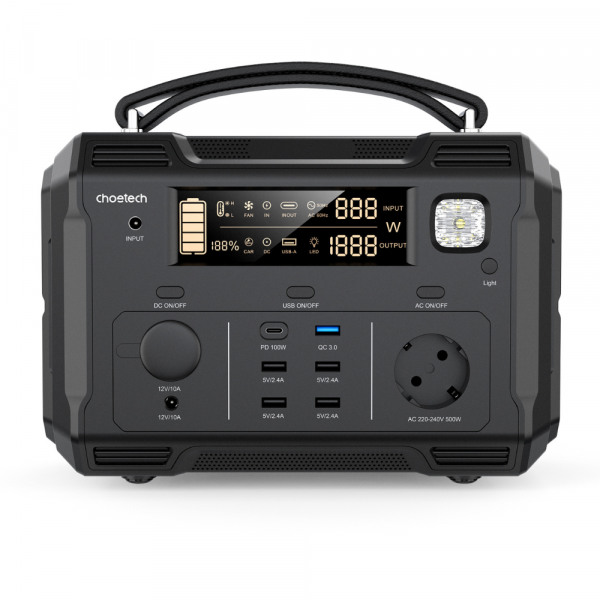 ���������� ������� ������� CHOETECH 500W Powerstation (BS004) - �������� 1