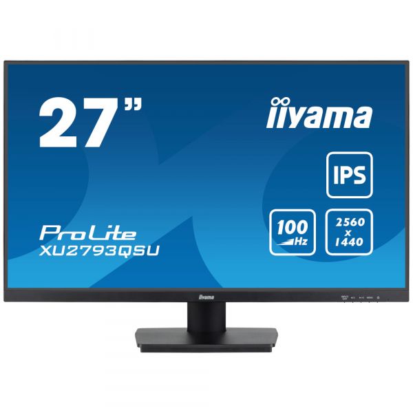 IIYAMA 27" 16:9 IPS �� �������, 2560�1440, 1 �� (MPRT), 1 00 ��, Adaptive Sync, 1xHDMI/1xDP/2xUSB 3.2, SP 2� XU2793QSU-B7 - �������� 1