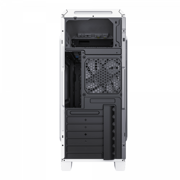 GAMEMAX ������ Tower ATX ��� ����� ��������, ���� o-ATX, DTX,Mini-ITX,  1*usb 3.0 + 2* usb 2.0 G561E-WH - �������� 6