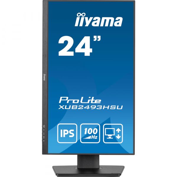 IIYAMA 27" 16:9 IPS �� �������, 1920�1080, 1 �� (MPRT), 3 00  ��/�2, 100 ��, Adaptive Sync, 1xHDMI 1.4/1xDP  XUB2493HSU-B7 - �������� 2