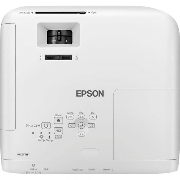EPSON  EH-TW840 (3LCD,FHD,4000ALm,16000:1, 1.21- 1.45:1, 6/12, 2*HDMI, USB-A, USB-B, 2W)  EH-TW840 -  3