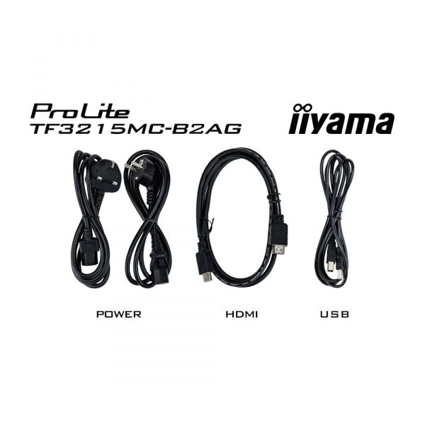 IIYAMA 31.5" 16:9 ��������� VA �� ������, 1920�1080, Ope nFrame, 425 ��/�2,  ����������-�������� ��������� TF3215MC-B2AG - �������� 17