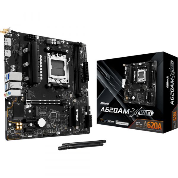 M���������� ����� ASRock A620AM-X WIFI (sAM5, AMD A620A) - �������� 2