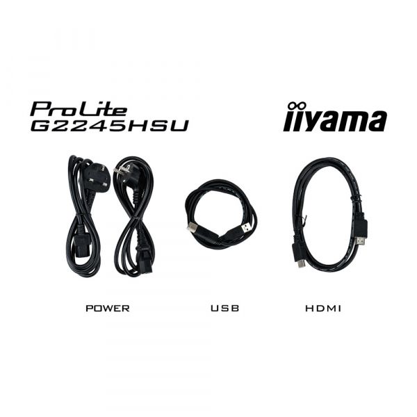 IIYAMA 21.5" 16:9 ������� IPS �� �������, 1920�1080, 1 ��  (MPRT), 100 ��, Adaptive Sync, 1xHDMI 1.4/1xDP 1. G2245HSU-B2 - �������� 13