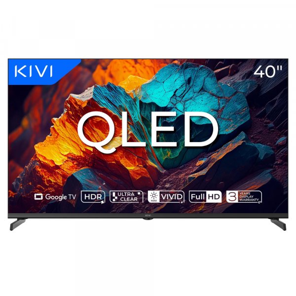 KIVI �������� 40", FHD, Google TV 40F720QB - �������� 1