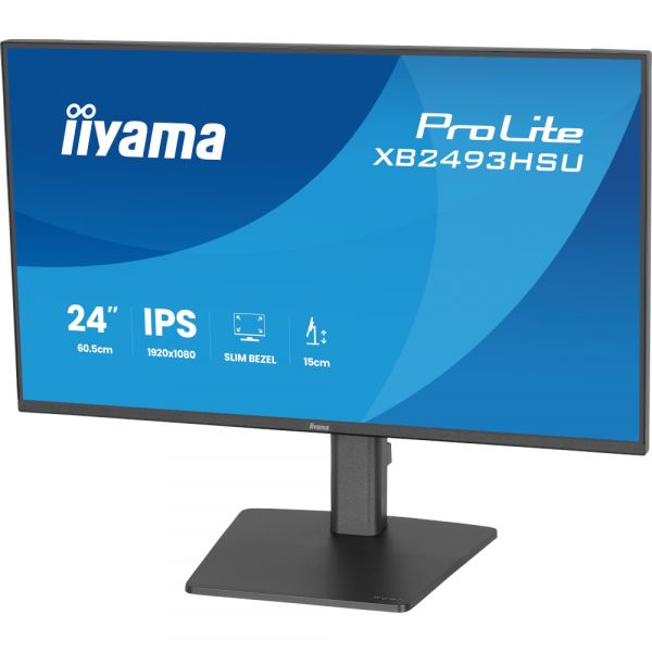 IIYAMA 27" 16:9 IPS �� �������, 1920�1080, 1 �� (MPRT), 1 20 ��, 350 ��/�2, Adaptive Sync, 1xHDMI 1.4/1xDP 1 XB2493HSU-B1 - �������� 10