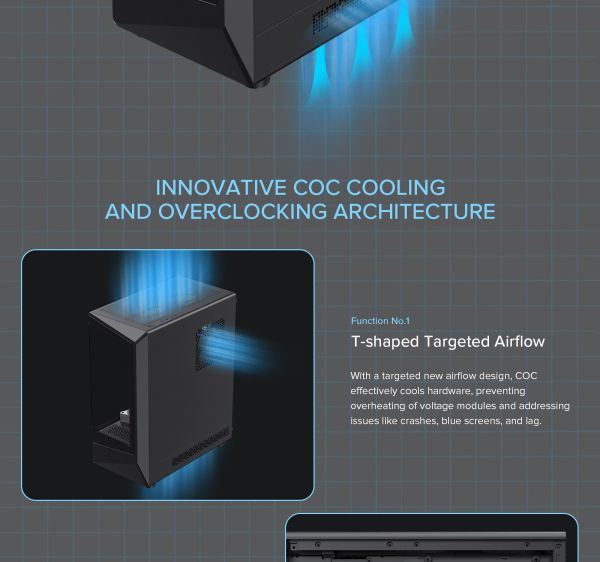 GAMEMAX ������ ����'������� Midi ATX ��� ����� ��������  ATX,ATX, M-ATX,ITX, Tempered Glass,Mesh,USB2.0x1,U Vista COC AB - �������� 18