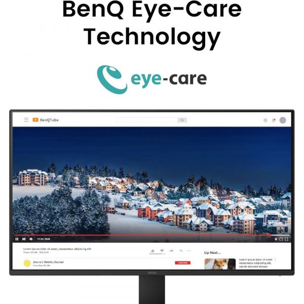 BENQ 27" 16:9 IPS �� �������, 1920�1080, 5 ��, 100 ��,  99% sRGB, 1xHDMI 1.4/1xDP 1.2 GW2791 Black - �������� 8