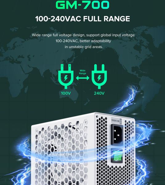 ���� �������� GAMEMAX GM-700 Modular white - �������� 19