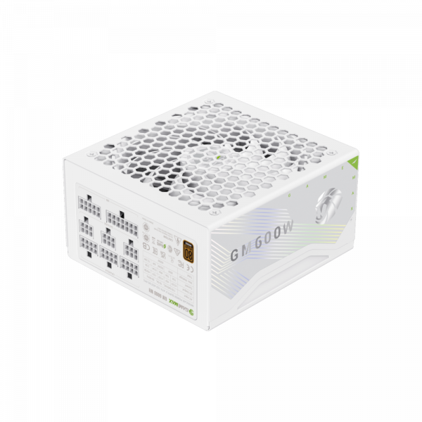 GAMEMAX ���� �������� ATX 600W, 80+ Bronze, 140mm Ultra Si lent Fan OVP / UVP/ SIP / OCP/ OLP/ OPP/ SCP GM 600B WH Fully-modular New - �������� 4