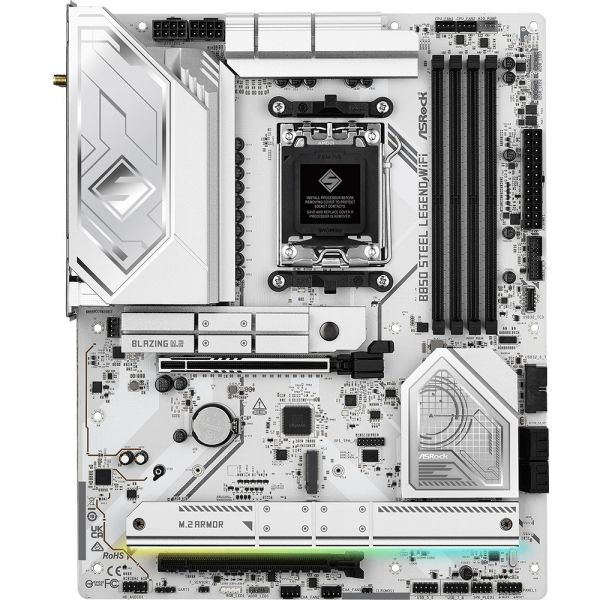 M  ASRock B850 Steel Legend WIFI (sAM5, AMD B850, DDR5) -  1