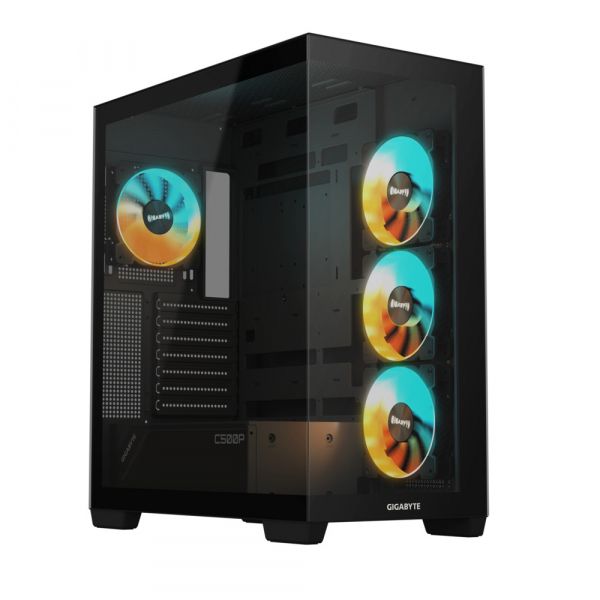GIGABYTE ������ ��� �� Mid Tower ��������� ������� �� ����  �����, �������� Back-Connect Motherboard Design GB-C500P ST - �������� 1