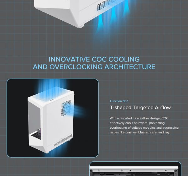 GAMEMAX ������ ����'������� Midi ATX ��� ����� ��������  ATX,ATX, M-ATX,ITX, Tempered Glass,Mesh,USB2.0x1,U Vista COC AW - �������� 17