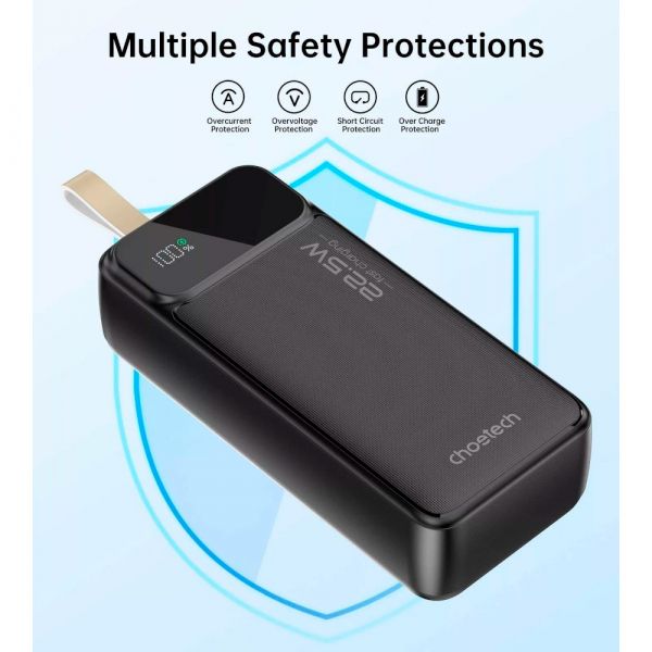 ������������ ������� ������� CHOETECH PD22.5W Digital PB 30000mAh (B730) - �������� 5