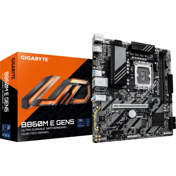 GIGABYTE M���������� ����� s1851 Intel B860 DP/HDMI  2xM.2  GbE LAN mATX  B860M E GEN5 - �������� 2