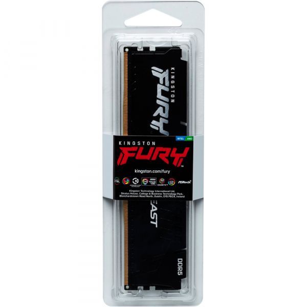 KINGSTON ������ ���'�� 8Gb DDR5 5600MHz Fury Beast Black E XPO  KF556C36BBE-8 - �������� 5