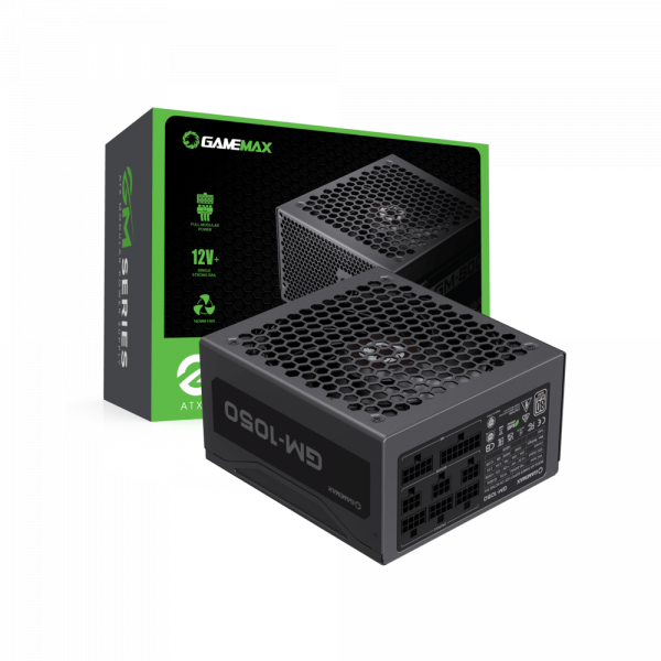 GAMEMAX ���� �������� ATX 1050W, 80 Bronze , fan 140mm,ful ly modularOVP, UVP, OTP, OCP, OLP, OPP, SCP GM-1050  Modular - �������� 1