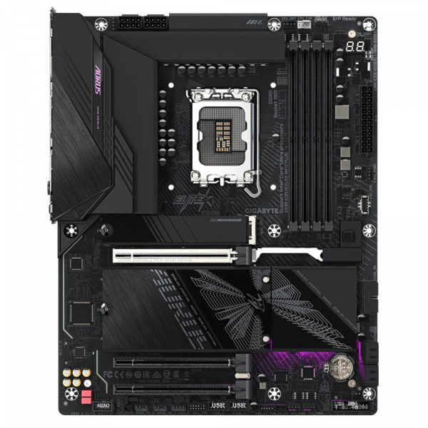 GIGABYTE M���������� ����� s1851 Intel Z890 HDMI/TB4(USB4-C ) 4xM.2 5GbE LAN ATX  Z890 AORUS ELITE WIFI7 PLUS - �������� 1