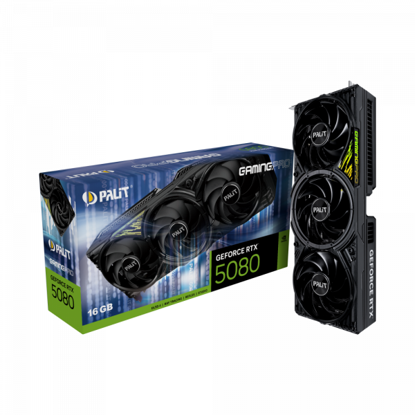 PALIT-XPERTVISION ³�������� Palit NVIDIA RTX5080 GAMINGPRO 16GB GDD DR7 256bit 3-DP HDMI RTX5080 GAMINGPRO 16GB - �������� 1
