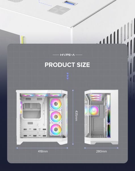 ������ GAMEMAX HYPE-A White - �������� 27