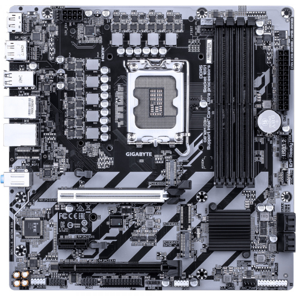 GIGABYTE M  s1851 Intel Q870 4xDDR5 2xDP/HDM I 2xM.2 2.5GbE LAN mATX  Q870M D3H -  1