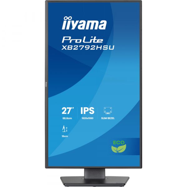 IIYAMA 27" 16:9 IPS  , 19201080, 3  (GTG), 12 0 , 350 /2, AdaptiveSync, 1xHDMI 1.4/1xDP 1.2 XB2792HSU-B1 -  4