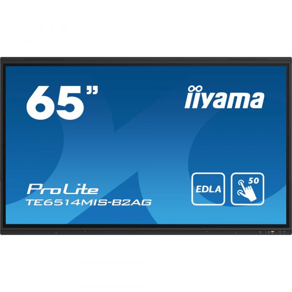 IIYAMA 65" 16:9 ������������� VA �� �������, 3840�2160, P ureTouch-IR+, 24/7, 435 ��/�2, �� Android 13,  SP  TE6514MIS-B2AG AX - �������� 1