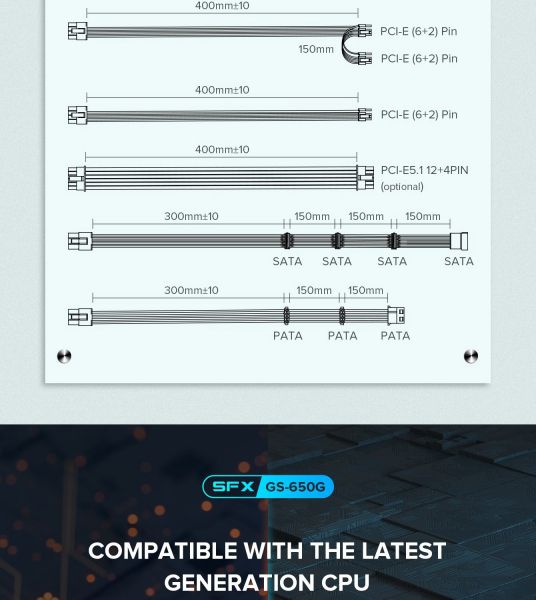 ���� �������� GAMEMAX GS-650G Black - �������� 29