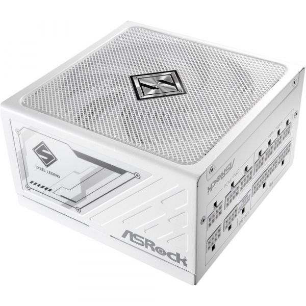 ASROCK ���� �������� 850W, 80 Pluse GOLD, PCIe 5.1 & ATX3 .1, Fully Modular, Native 12V-2x6, 135mm Fan, Whit SL-850GW - �������� 2