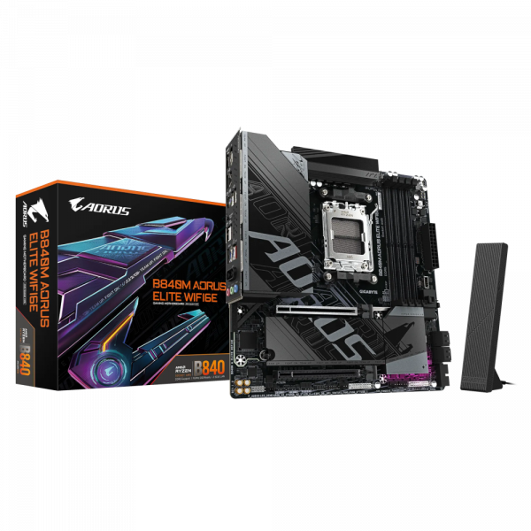 ����������� ����� GIGABYTE B840M AORUS ELITE WIFI6E - �������� 2