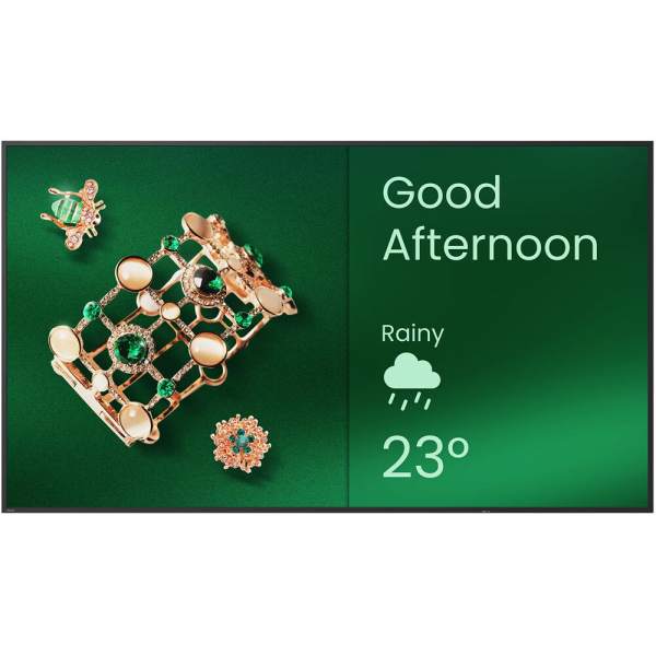 BENQ 43" 16:9 ADS �� ������, 3840�2160, 350 ��/�2, 18/ 7, �� ������ 14.0,  2xHDMI 2.0/2xUSB 2.0/LAN, SP  ST4304 BLACK - �������� 1