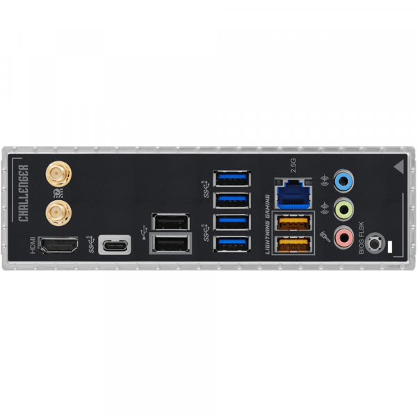 ASROCK M���������� ����� s1851 Intel B860 4xDDR5 HDMI 3xM .2 2.5GbE LAN ATX  B860 CHALLENGER WIFI - �������� 6