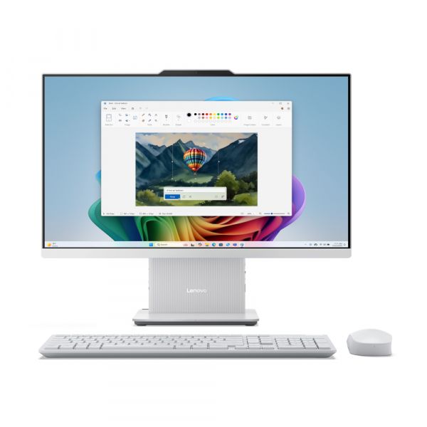 LENOVO �������� 23.8FM/R7 250/32/1TB SSD/UMA/DOS/WKM/Clou d Grey IdeaCentre AIO 24AKP10 - �������� 1