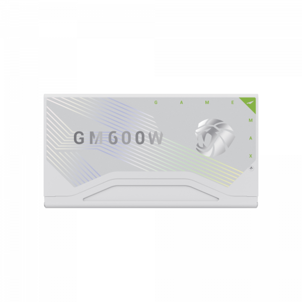 GAMEMAX ���� �������� ATX 600W, 80+ Bronze, 140mm Ultra Si lent Fan OVP / UVP/ SIP / OCP/ OLP/ OPP/ SCP GM 600B WH Fully-modular New - �������� 9