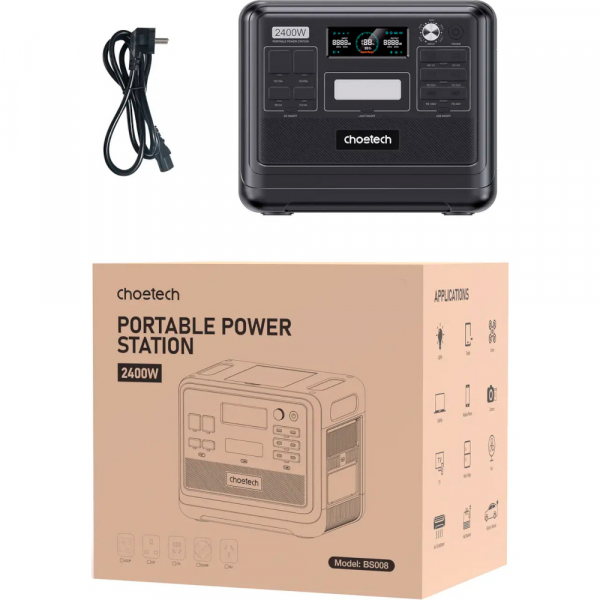 ���������� ������� ������� CHOETECH 2400W PS Wifi+Bt (BS008-BQB) - �������� 4