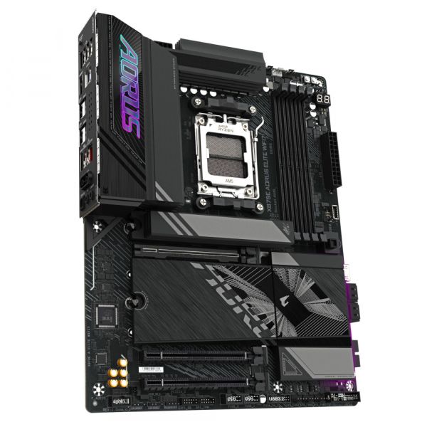 GIGABYTE M���������� ����� sAM5 AMD X870E HDMI 4xM.2  USB4. 0 2.5GbE LAN ATX X870E AORUS ELITE WIFI7 - �������� 3