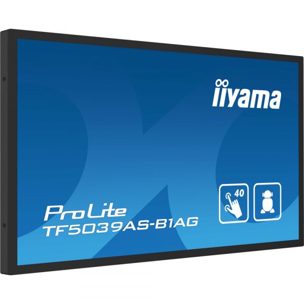 IIYAMA 49.5" 16:9  ��������� IPS UHD �� ������, 24/7,  5 00 ��/�2,  ����������-�������� ���������, �� Andr TF5039AS-B1AG - �������� 6