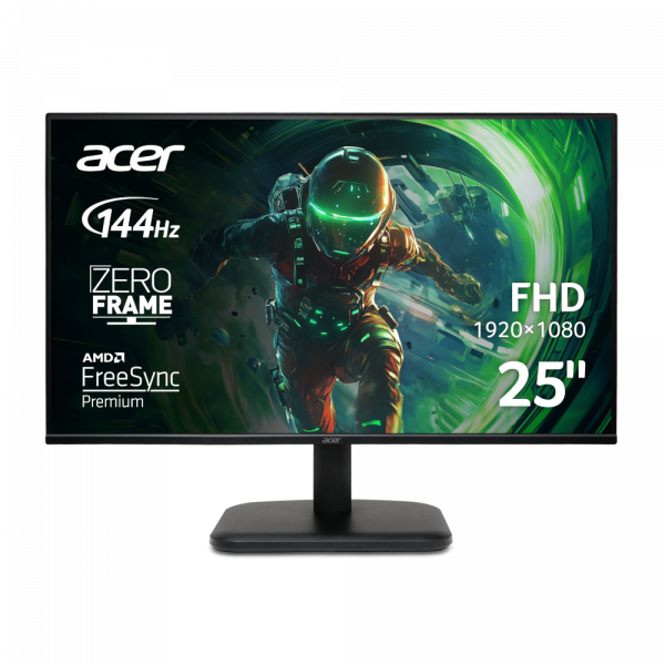 ACER ������� IPS 24.5",1920*1080,144 ��,VGA,HDMI  EK251QP6bi - �������� 1