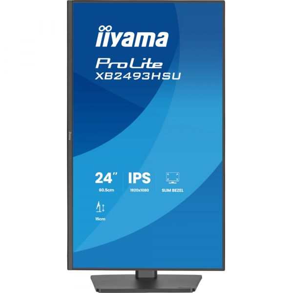 IIYAMA 27" 16:9 IPS �� �������, 1920�1080, 1 �� (MPRT), 1 20 ��, 350 ��/�2, Adaptive Sync, 1xHDMI 1.4/1xDP 1 XB2493HSU-B1 - �������� 4