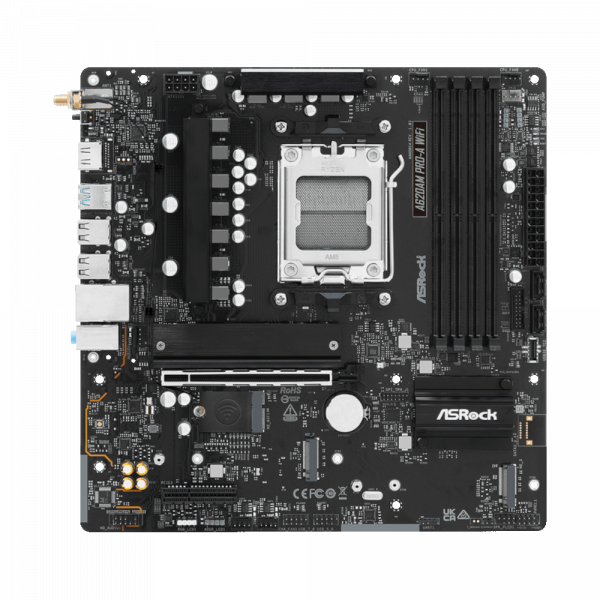 M���������� ����� ASRock A620AM PRO-A WIFI (sAM5, AMD A620A, DDR5) - �������� 1
