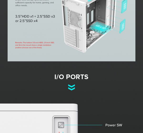 ������ GAMEMAX P30 WH - �������� 22