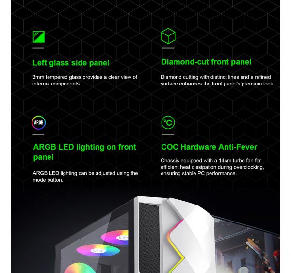 ������ GAMEMAX White Diamond CP - �������� 11