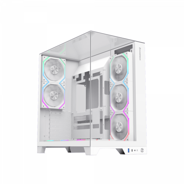 GAMEMAX ������ ATX ��� ����� �������� , ����������� ���� X,M-ATX,ITX, combo audio,VGA Card Length	Up to 400 Infinity Pro WH - �������� 2