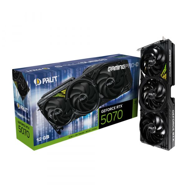 PALIT-XPERTVISION ³�������� Palit NVIDIA RTX5070 GAMINGPRO-S 12GB G DDR7 192bit 3-DP HDMI RTX5070 GAMINGPRO-S 12GB GDDR7 - �������� 1