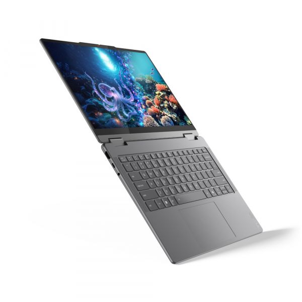 LENOVO ������� 14FT_OLED/U5-226V/16/512/Intel UHD/DOS/BL/ Pen/Luna grey Yoga 7 2-in-1 14ILL10 - �������� 16