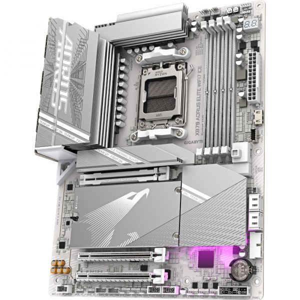 M���������� ����� Gigabyte AORUS Elite WIFI7 ICE (sAM5, AMD X870) - �������� 3