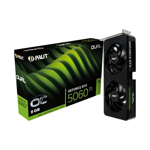 PALIT-XPERTVISION ³�������� Palit NVIDIA RTX5060Ti DUAL OC 8GB GDDR 7 128bit 3-DP HDMI RTX5060Ti DUAL OC 8GB GDDR7 - �������� 1