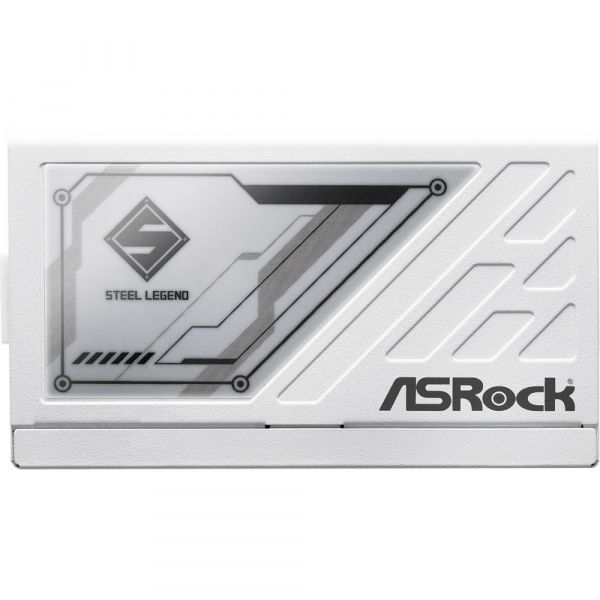 ASROCK ���� �������� 850W, 80 Pluse GOLD, PCIe 5.1 & ATX3 .1, Fully Modular, Native 12V-2x6, 135mm Fan, Whit SL-850GW - �������� 3