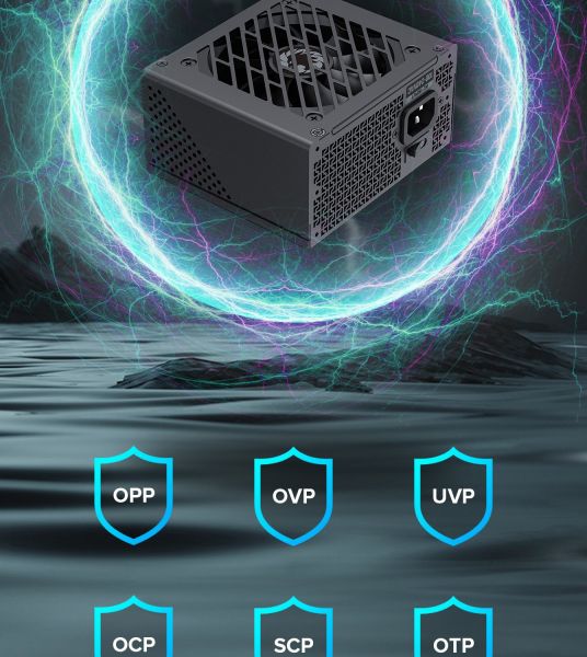 ���� �������� GAMEMAX GS-650G Black - �������� 21